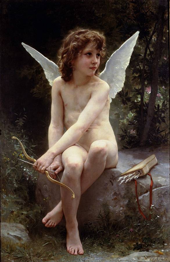 Bouguereau William-Adolphe - Love on the Look Out.jpg